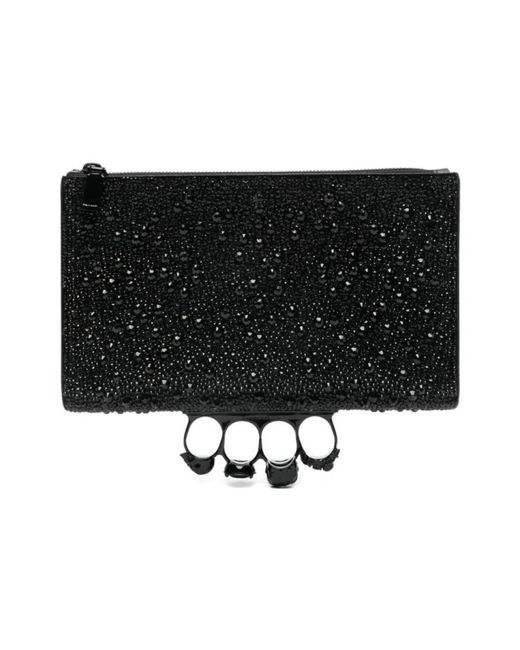 Alexander McQueen Clutches in het Black