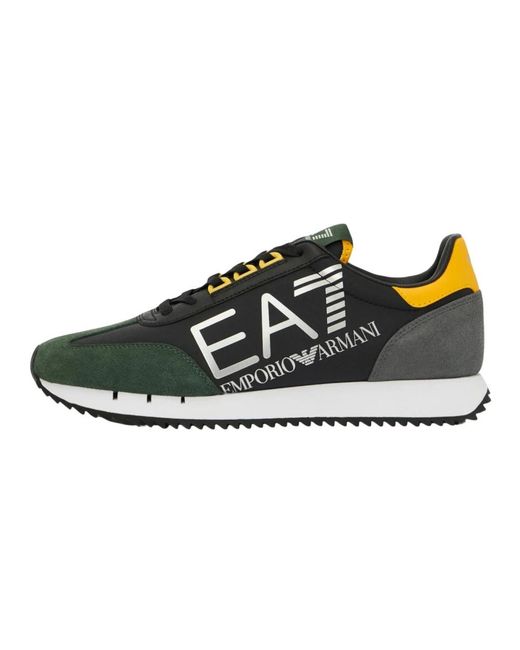 EA7 Black Sneakers for men