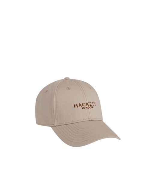 Hackett Baumwolle gorra mütze in Natural für Herren