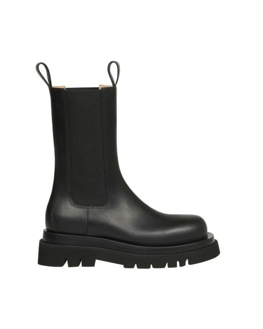 Bottega Veneta Black Lug czarny boots