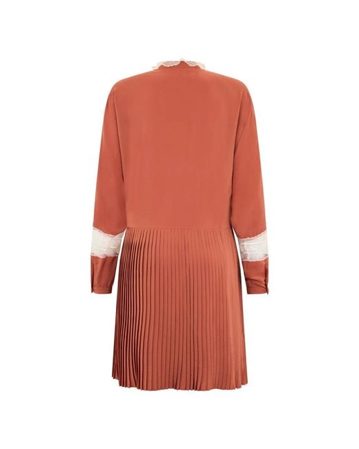 Philosophy Di Lorenzo Serafini Red Shirt Dresses