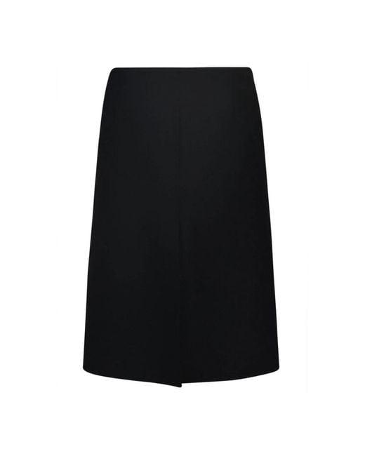 Lanvin Black Midi Skirts