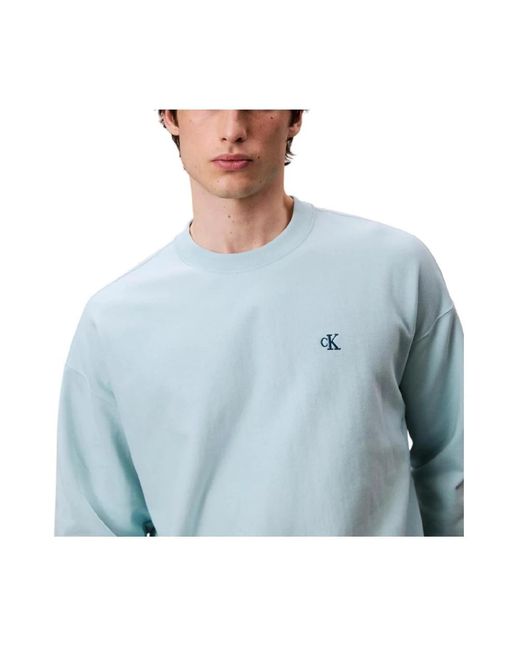 Calvin Klein Blue Sweatshirts for men
