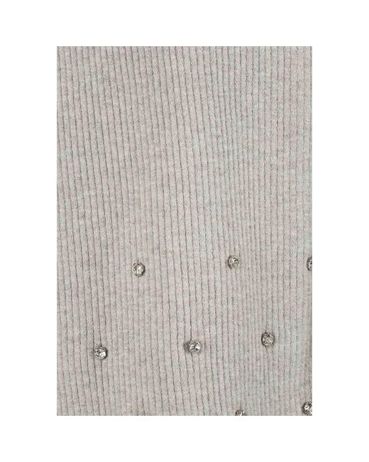 Twinset Winter Scarves in het Gray