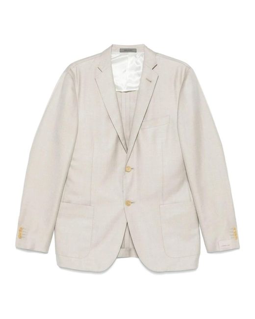 Corneliani White Blazers for men