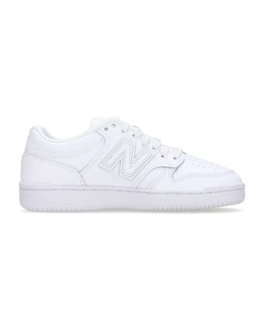 New Balance White Sneakers for men