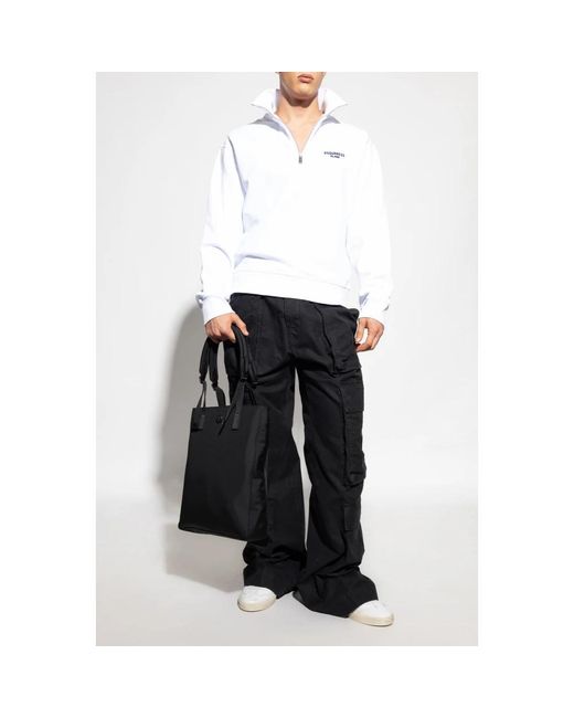 DSquared² Hoodies & Sweatvesten ,Wit ,Katoen Sweatshirts & Hoodies in het White voor heren