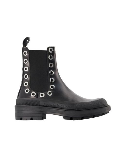 Chelsea Boots Alexander McQueen de hombre de color Black