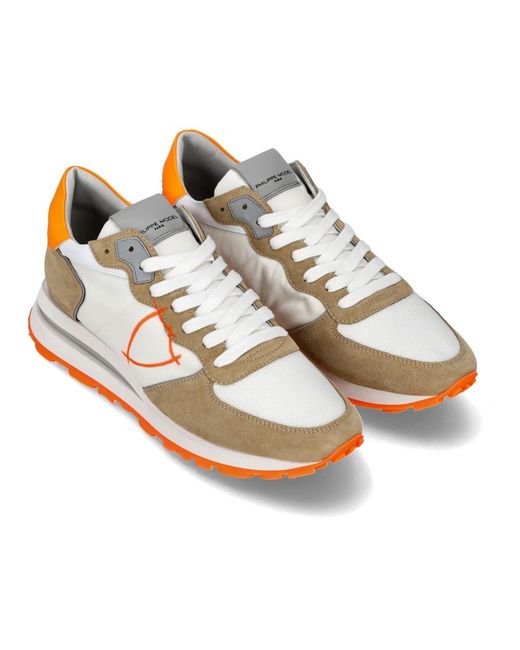 Philippe Model White Sneakers for men