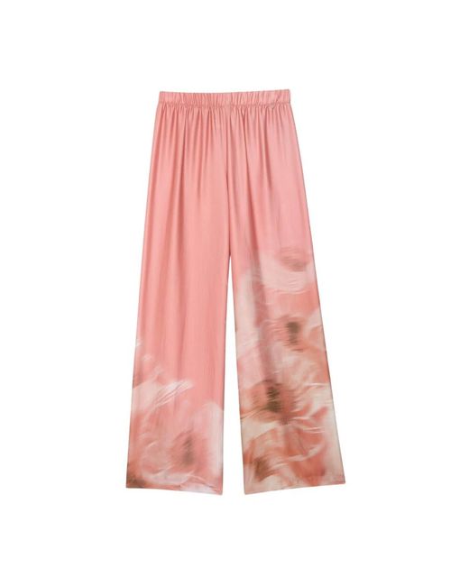 Ottod'Ame Pink Wide Trousers