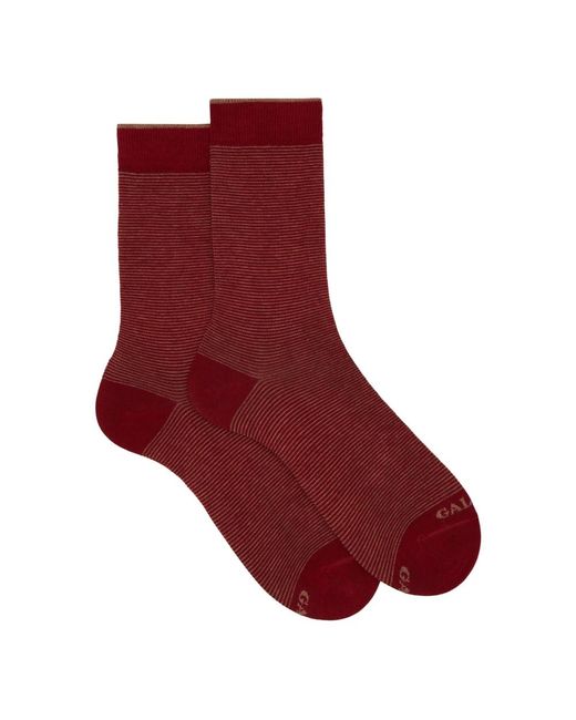 Socks di Gallo in Red da Uomo