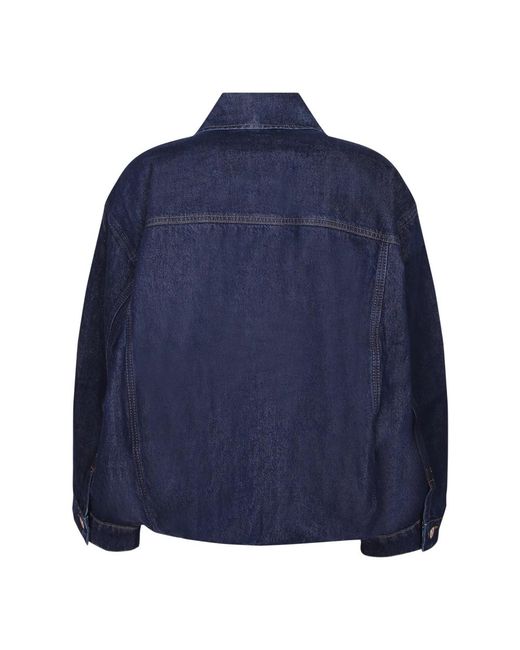 7 For All Mankind Blue Denim Jackets