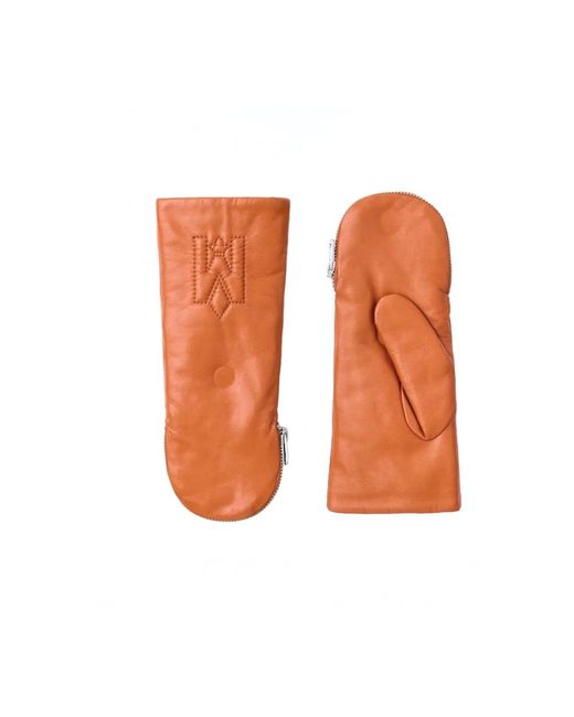 Mackage Orange Gloves