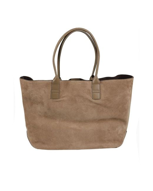 Hogan Brown Shopping Bags
