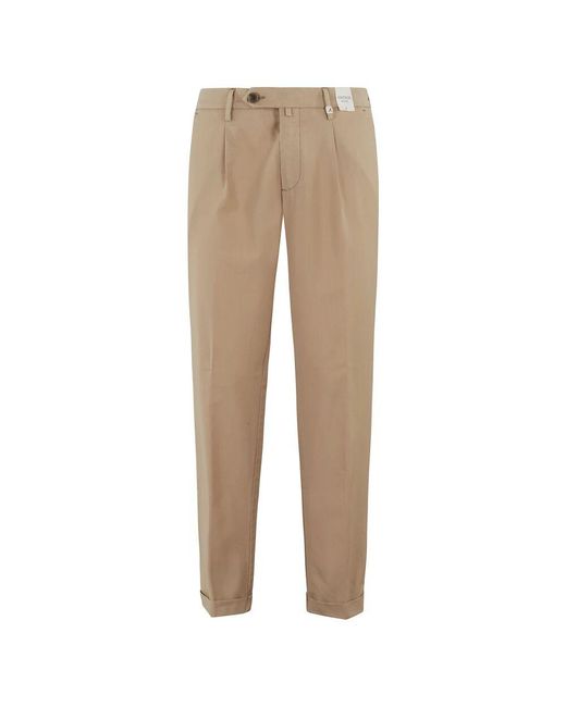 Myths Woll Chino Hose in Natural für Herren