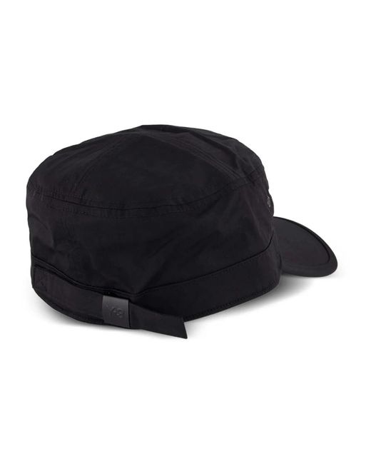 Y-3 Caps in het Black