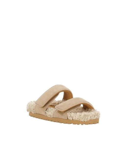 Gia Borghini Natural Sliders