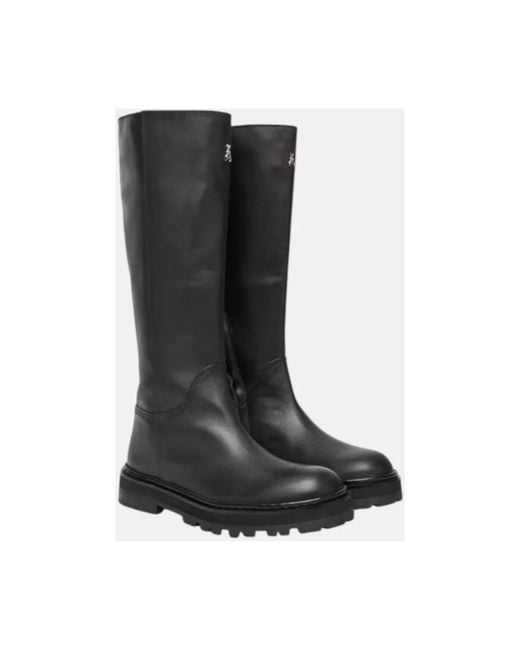 High Boots Patrizia Pepe en coloris Black