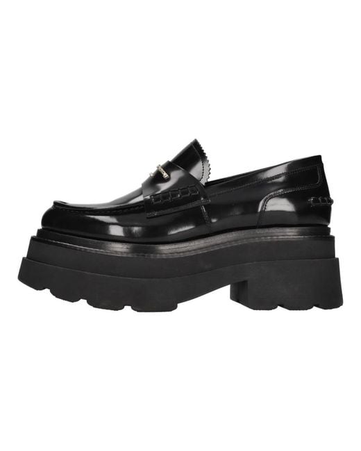 Alexander Wang Black Flache Schuhe Schwarz
