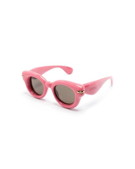 Accessories > sunglasses Loewe en coloris Pink