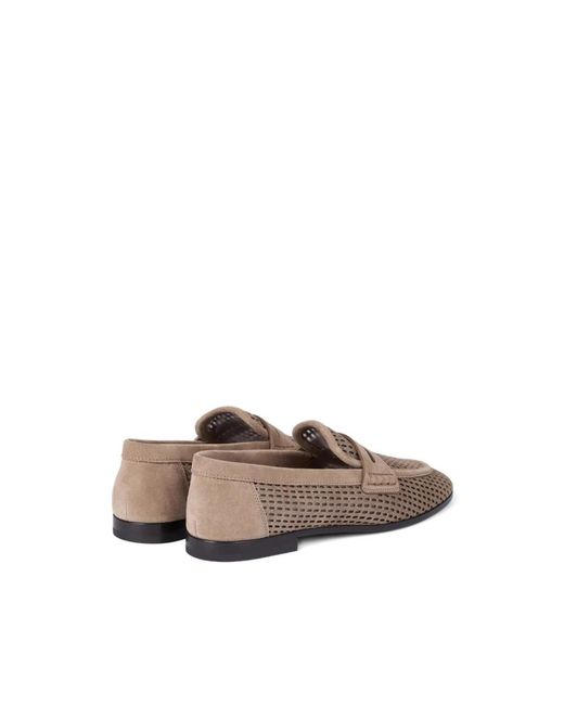 Brunello Cucinelli Brown Loafers