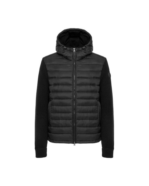 Colmar Jassen ,Zwart ,Katoen Zwarte Jassen Met Ritssluiting En Capuchon in het Black voor heren