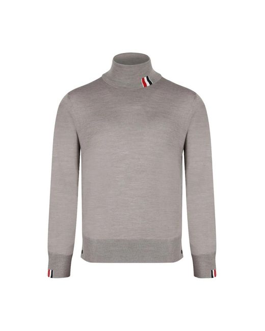Thom Browne Gray Turtlenecks for men