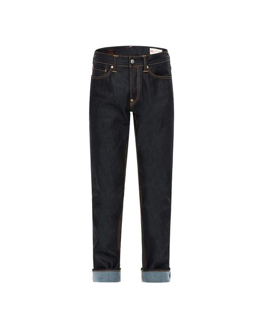Evisu Black Slim-Fit Jeans for men