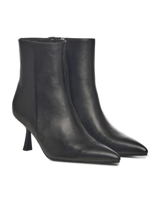 Bibi Lou Black Heeled Boots