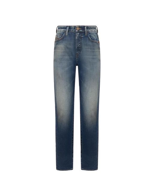 DIESEL Blue Slim-Fit Jeans