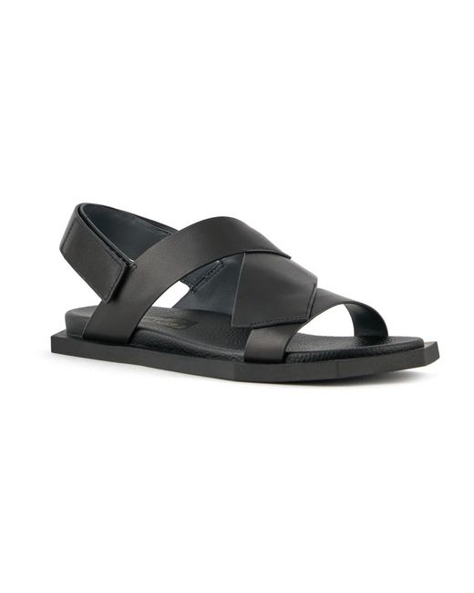 United Nude Black Flat Sandals