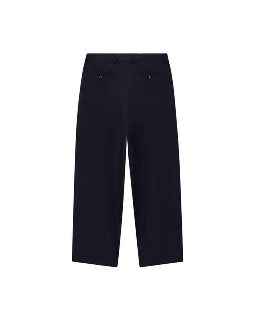 Giorgio Armani Blue Wide Trousers for men