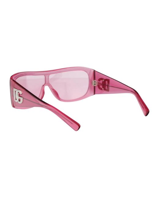 Dolce & Gabbana Pink Stylische sonnenbrille mit modell 0dg4454