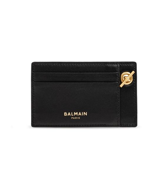 Balmain Black Pulse Lammleder Kartenetui