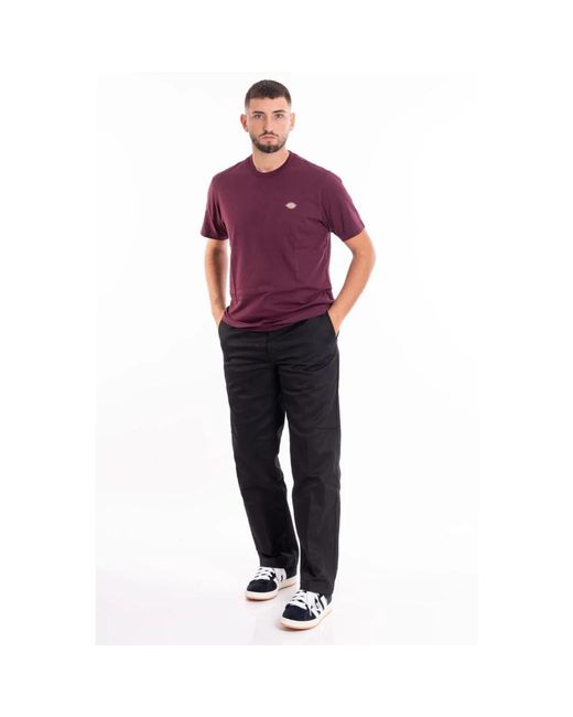 Dickies Mapleton T-Shirt in het Purple voor heren