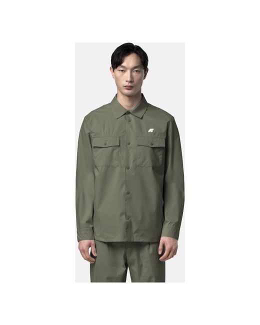 K-Way Green Light Jackets for men