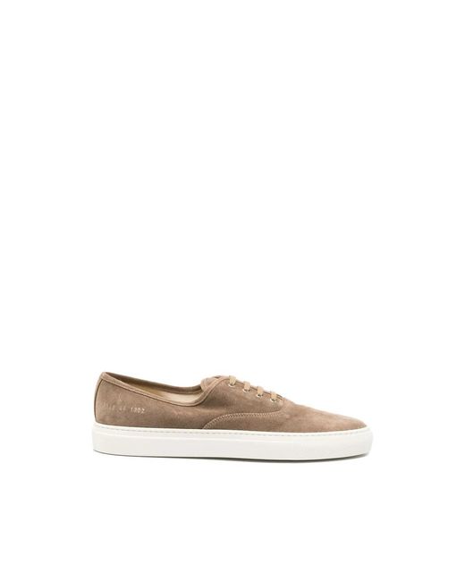 Common Projects Natural Trainers 5243 Suede for men