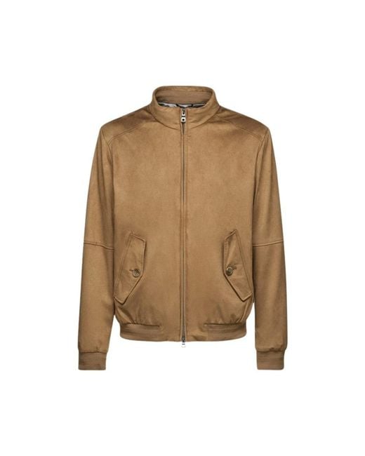 Geox Brown Bomber Jackets for men