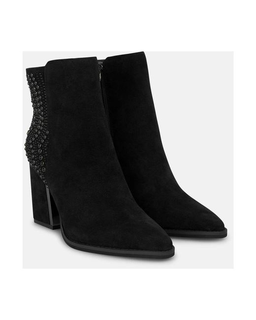 Alma En Pena. Black Cowboy & Biker Boots