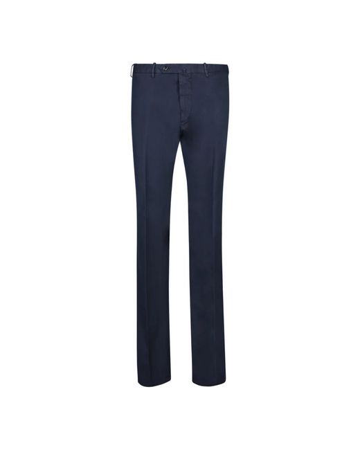 Dell'Oglio Blue Suit Trousers for men