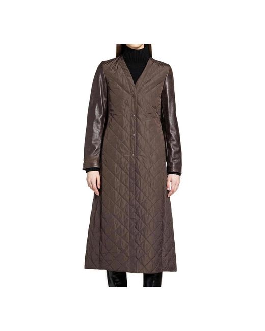 Max Mara Jassen ,Bruin ,Parkas in het Brown