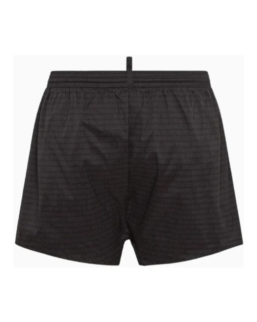 DSquared² Boxer Midi in het Black voor heren