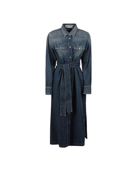 Golden Goose Deluxe Brand Blue Shirt Dresses
