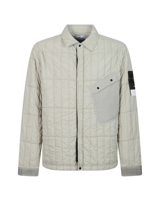 Light Jackets Stone Island de hombre de color Gray