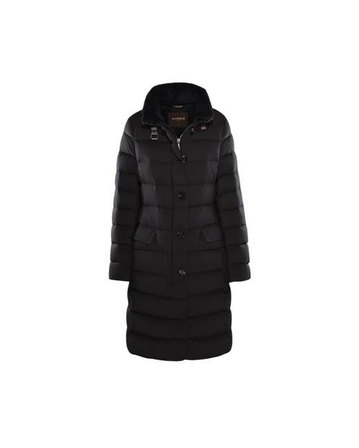 Down Coats Moorer de color Black