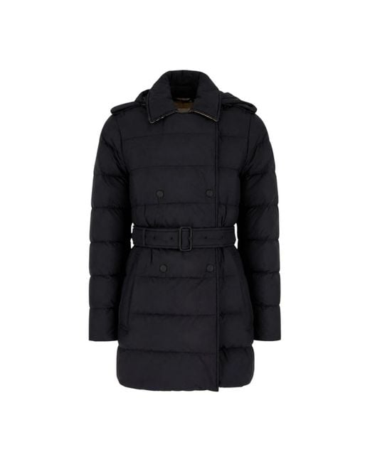 Burberry Black Down Coats