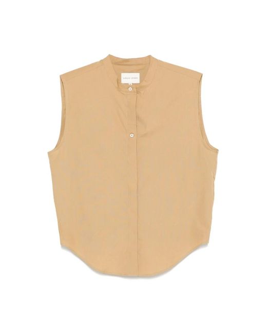 Loulou de Saison Natural Sleeveless Tops