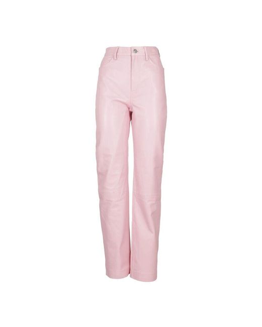 Straight Trousers REMAIN Birger Christensen en coloris Pink