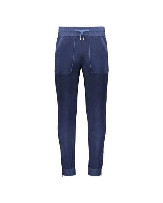 Moorer Blue Sweatpants for men