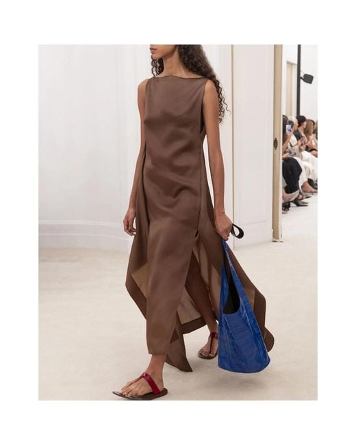 Alberta Ferretti Brown Gowns